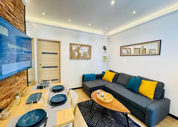 Normandytravel - Location D'appartements D'exception Sur Lägenhet